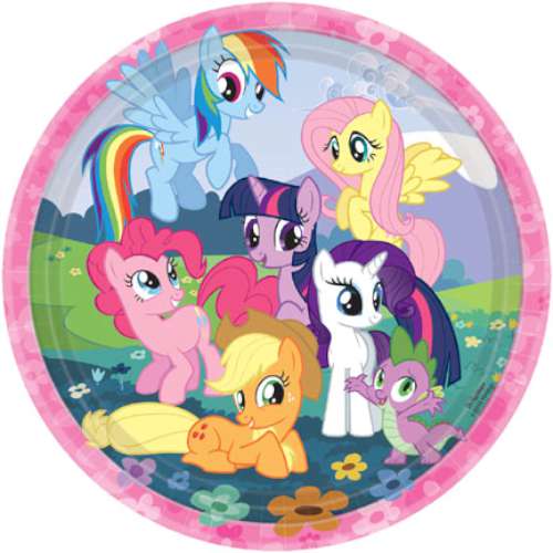 My Little Pony Dinner Plates - Click Image to Close